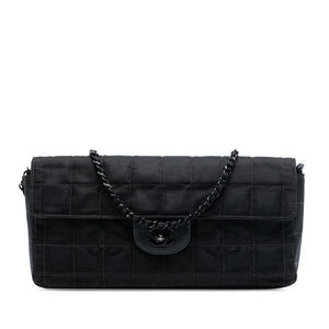Pre-Loved Chanel New Travel Line Nylon East West Flap